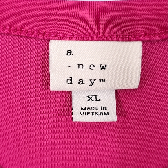 A New Day Pink Midi Slip Dress - Picture 9 of 10